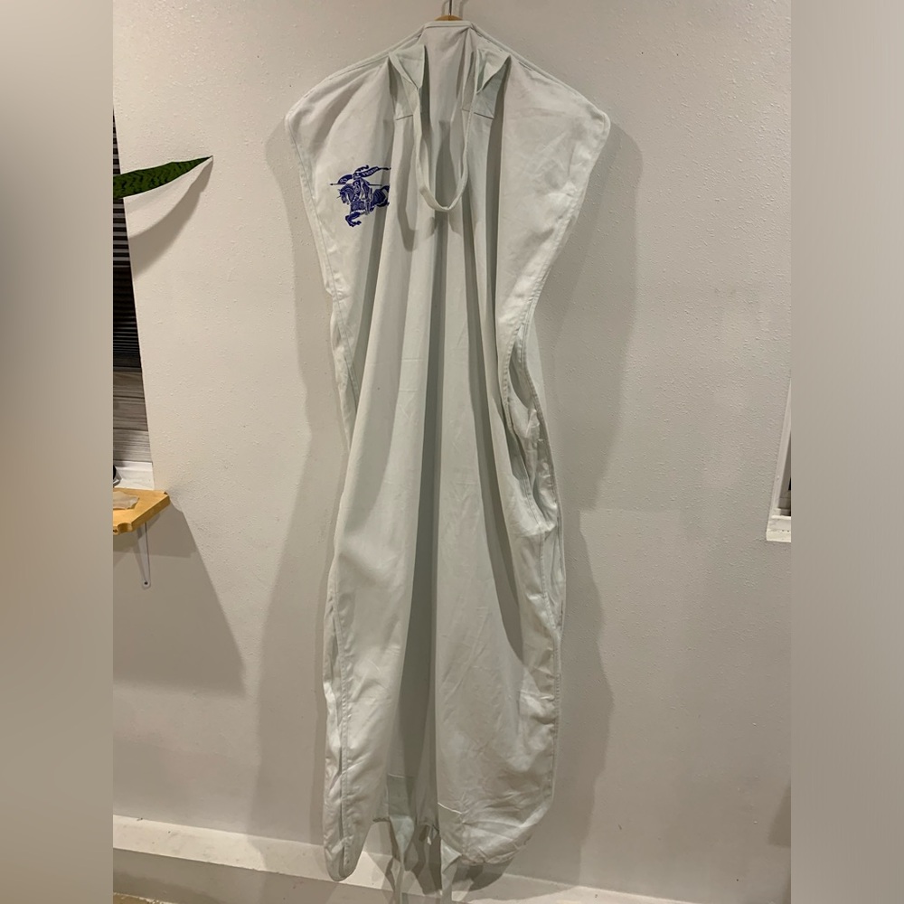 BURBERRY COAT DUST BAG mint blue color